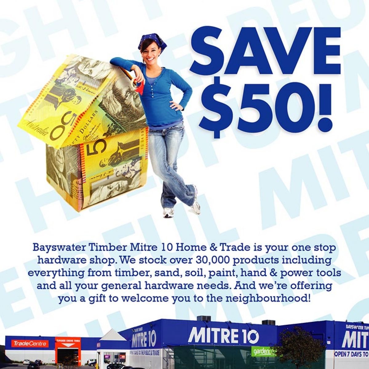 Mitre 10 Bayswater Flyer